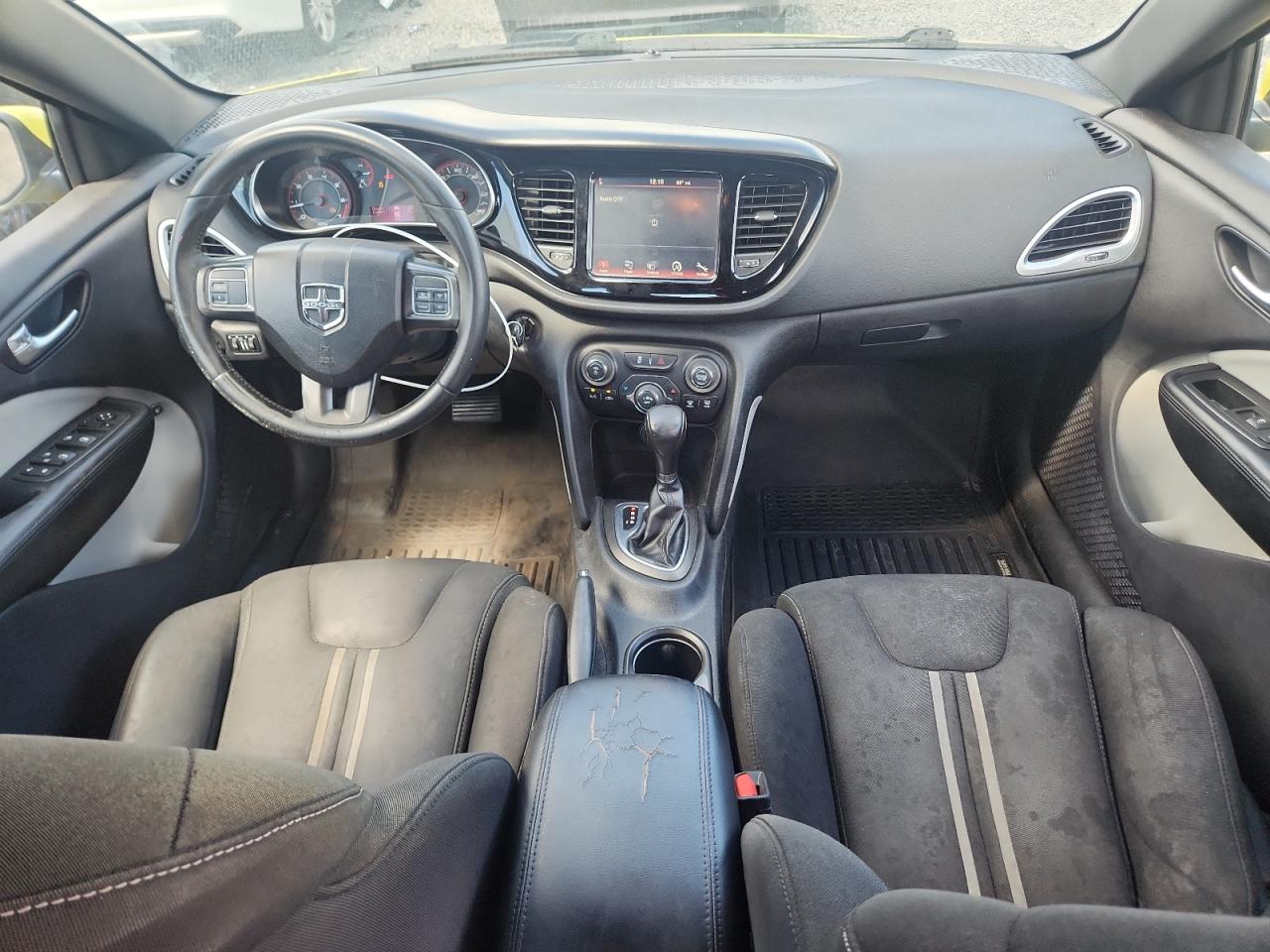 2013 Dodge Dart Sxt Yellow vin: 1C3CDFBH1DD132775