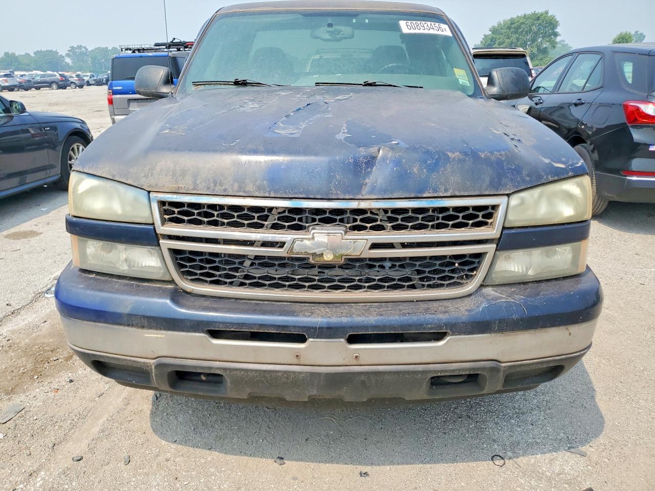 2006 Chevrolet Silverado K1500 Blue vin: 2GCEK19B161109588