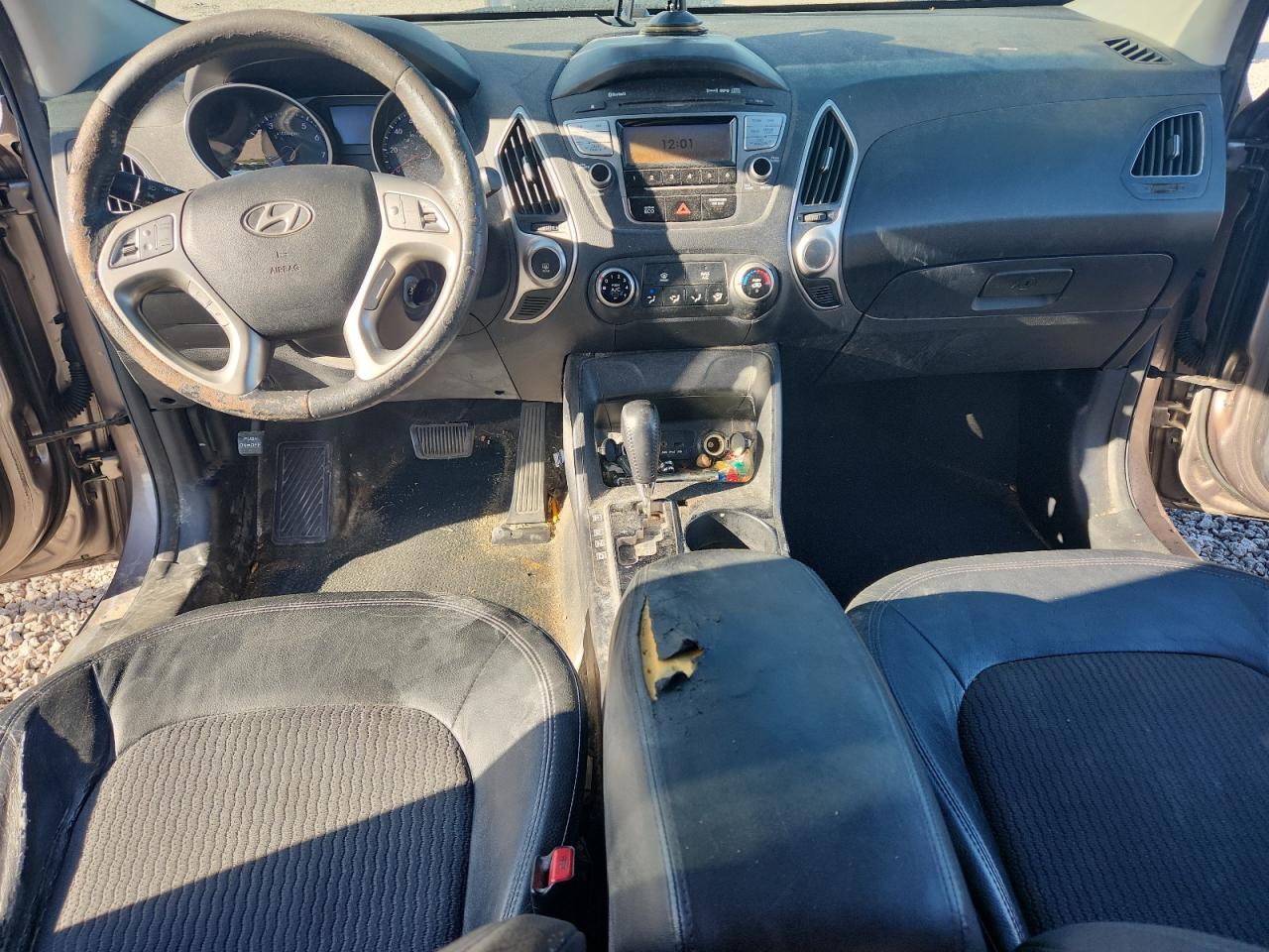 2012 Hyundai Tucson Gls Серебряный vin: KM8JU3AC2CU375853