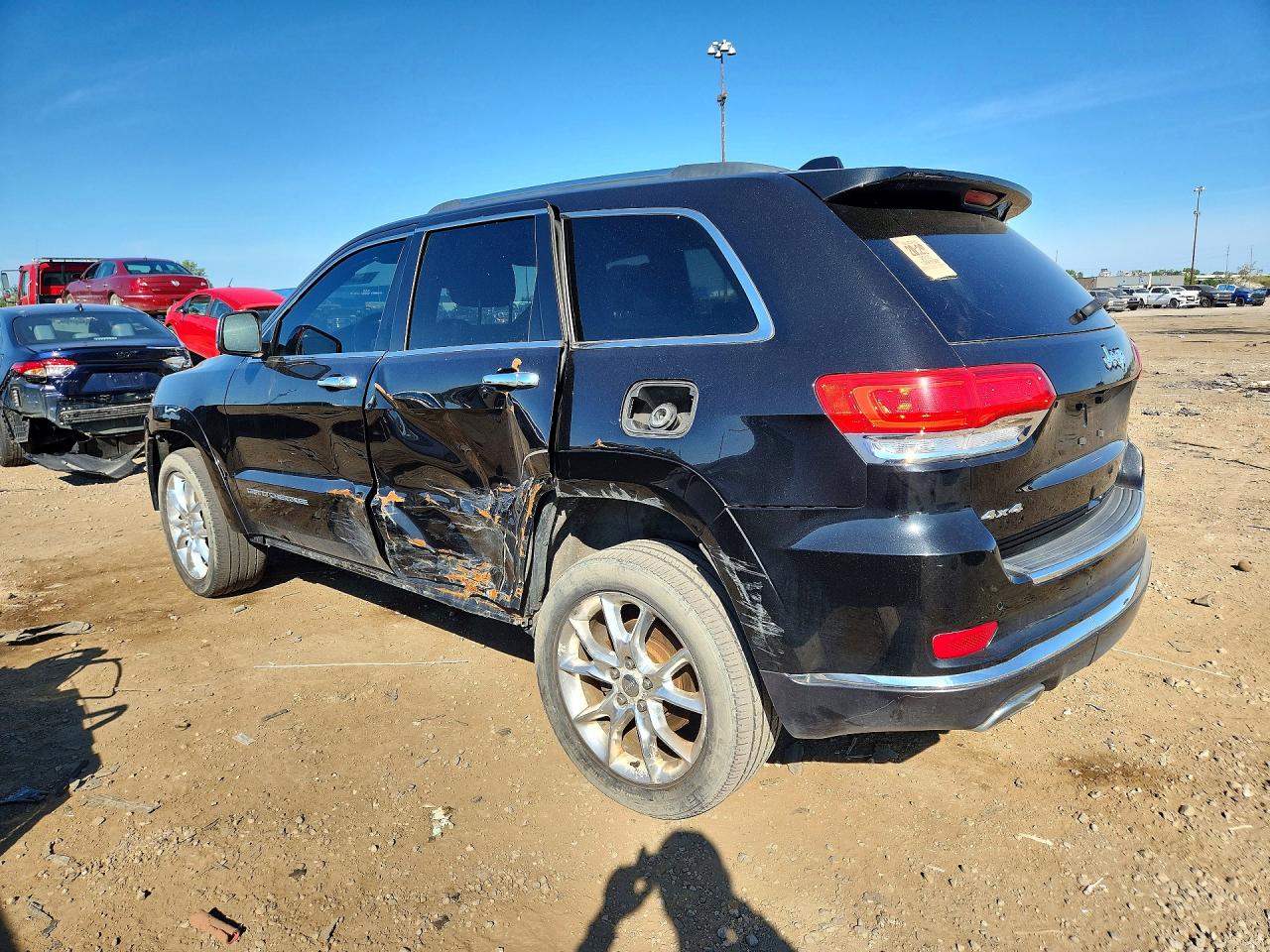 2015 Jeep Grand Cherokee Summit Black vin: 1C4RJFJG9FC856035