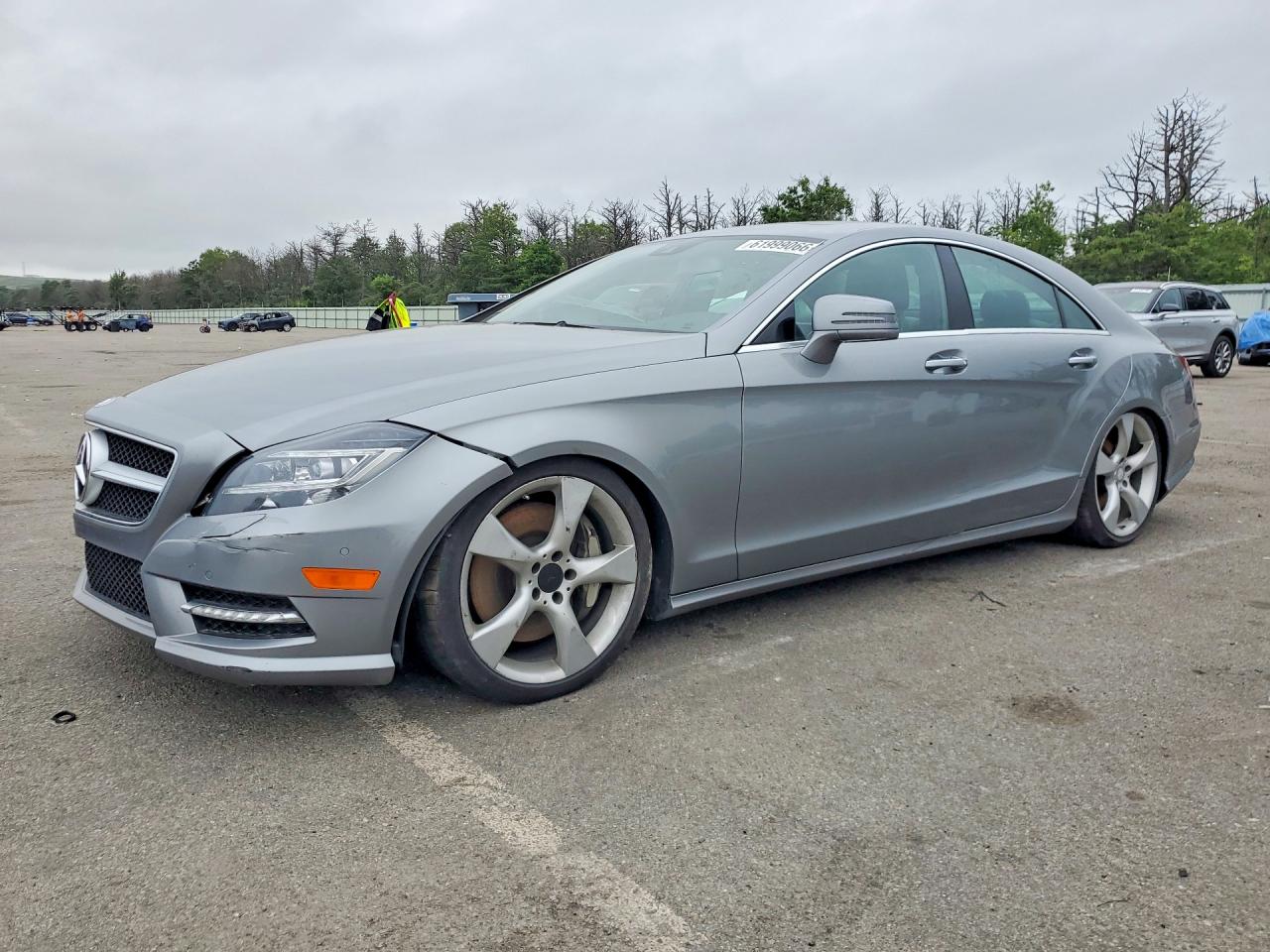 2014 Mercedes-benz Cls 550 4matic Silver vin: WDDLJ9BB6EA094857