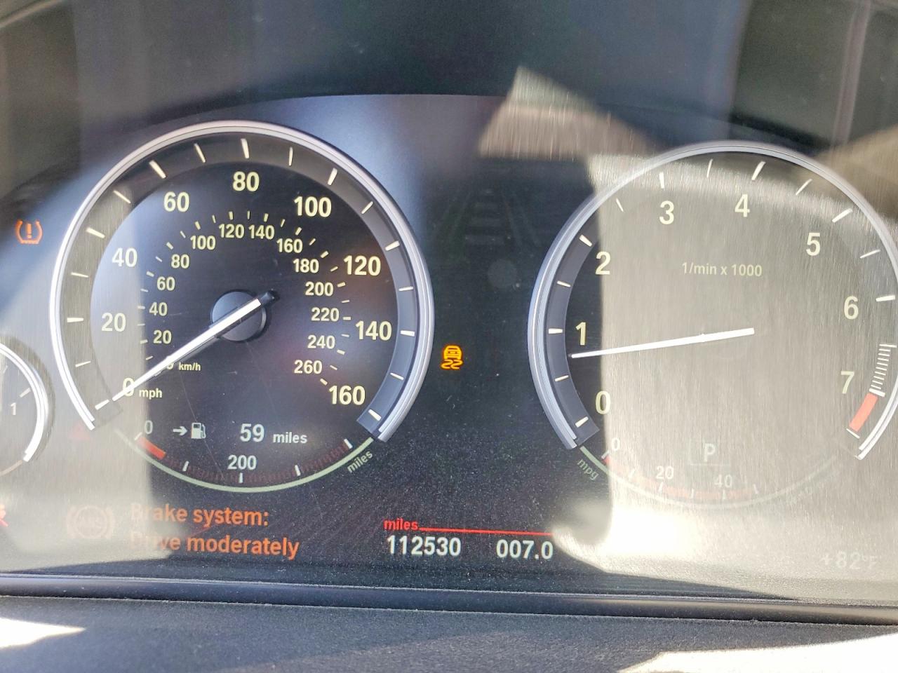 2012 Bmw 550 I Gray vin: WBAFR9C51CDV59305