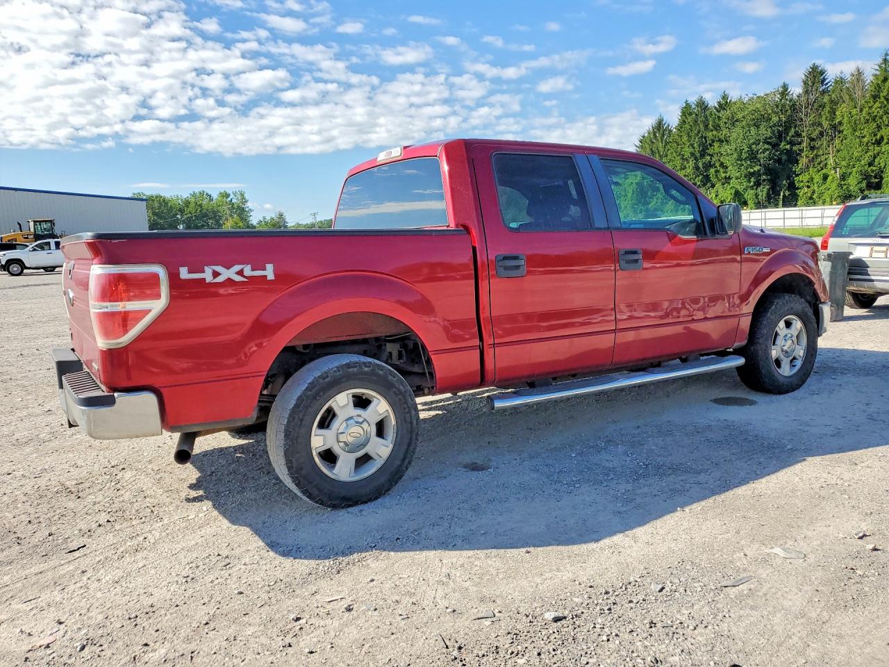 2013 Ford F150 Supercrew Red vin: 1FTFW1EF9DFA46117