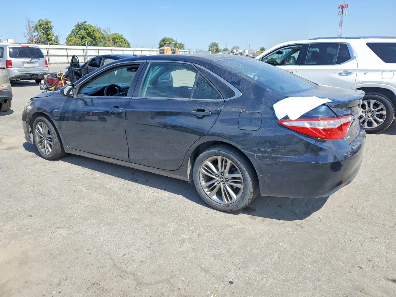 2015 Toyota Camry Se Black vin: 4T1BF1FK2FU956180