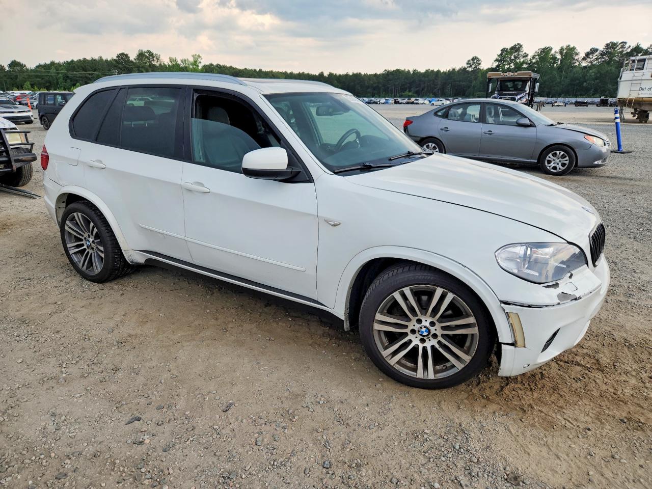 2013 Bmw X5 Xdrive35i Белый vin: 5UXZV4C53DL994234
