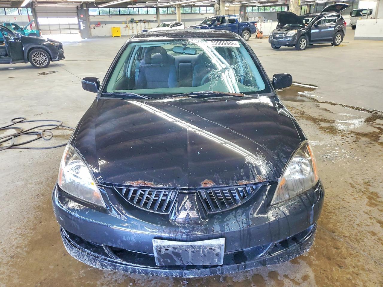 2004 Mitsubishi Lancer Ralliart Black vin: JA3AJ66F74U052593