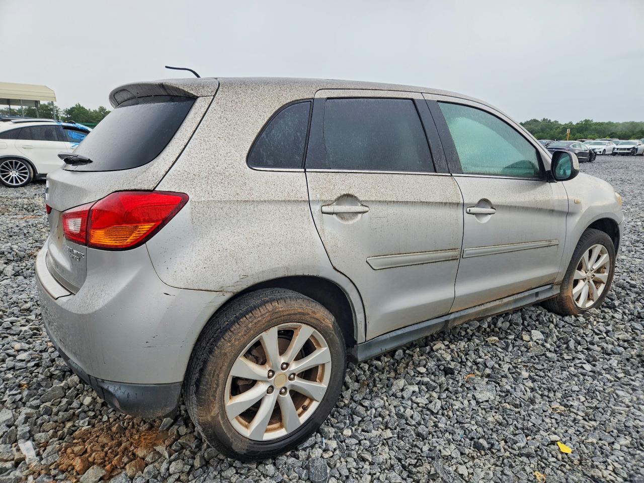 2015 Mitsubishi Outlander Sport Se Серебряный vin: 4A4AP4AU0FE006037
