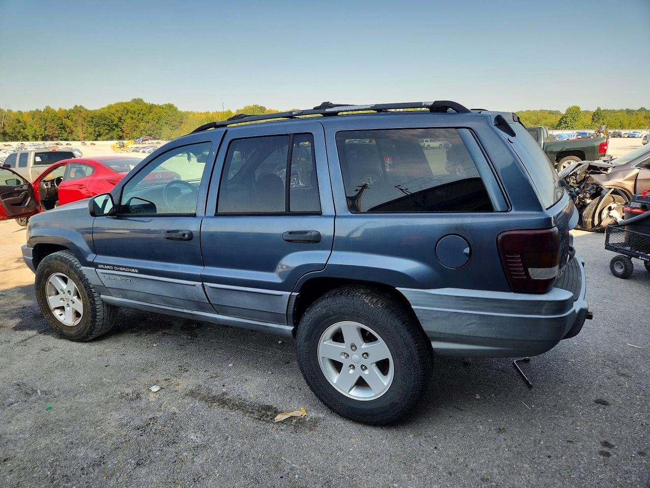 2001 Jeep Grand Cherokee Laredo Gray vin: 1J4GX48S01C593036