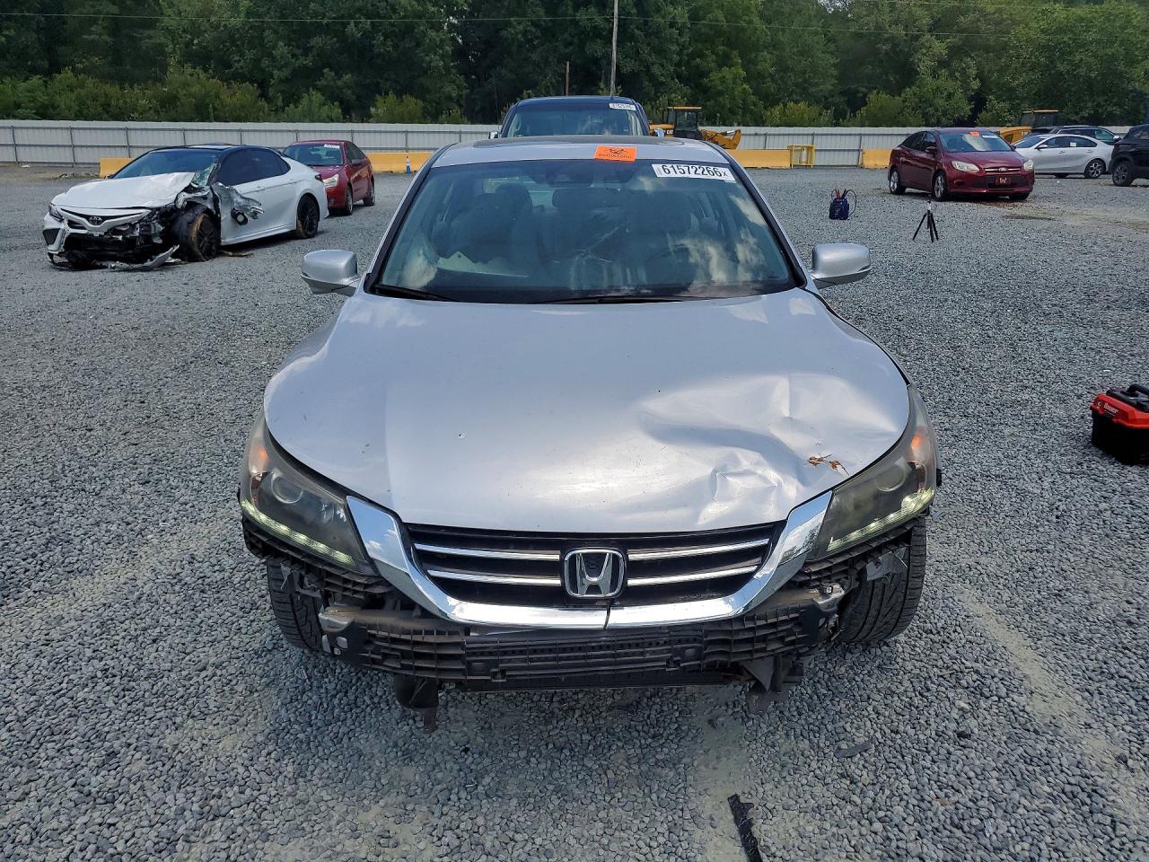 2015 Honda Accord Exl Silver vin: 1HGCR3F87FA012328