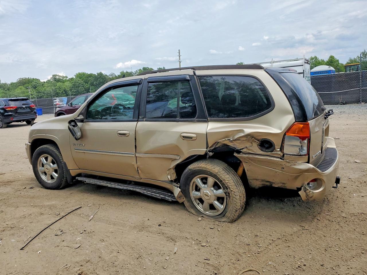 2006 Gmc Envoy Gold vin: 1GKDT13S662142415