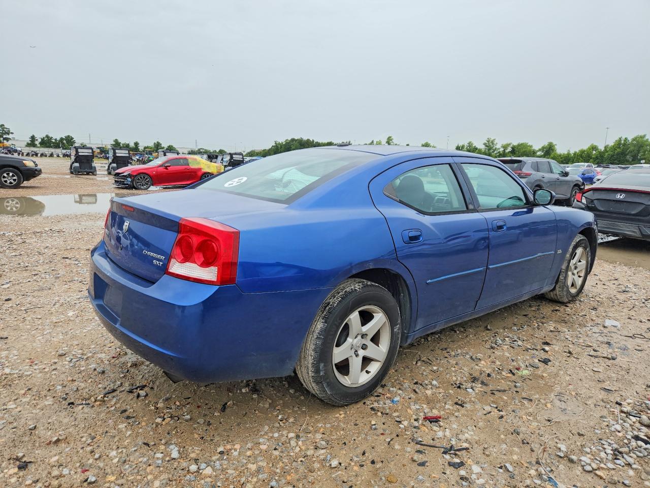 2010 Dodge Charger Sxt Blue vin: 2B3CA3CVXAH287462