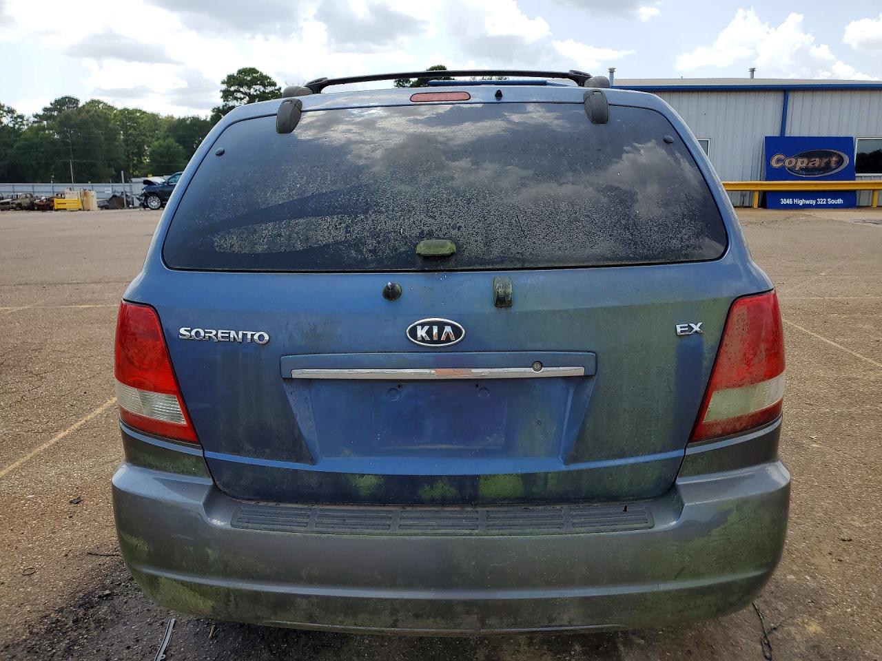 2006 Kia Sorento Lx Blue vin: KNDJC733565584028