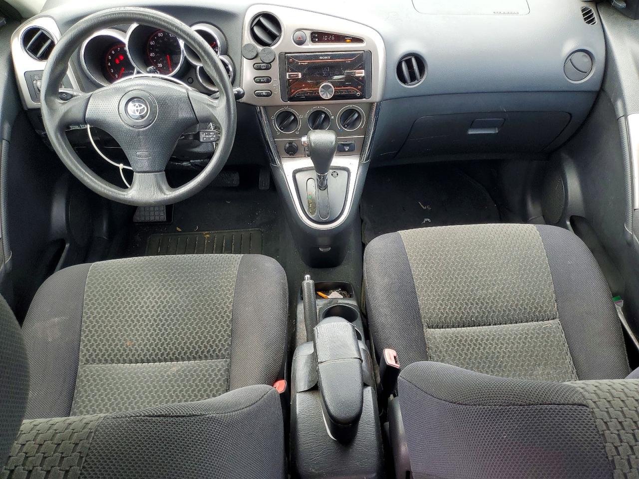 2007 Toyota Matrix Base White vin: 2T1KR32E87C671408