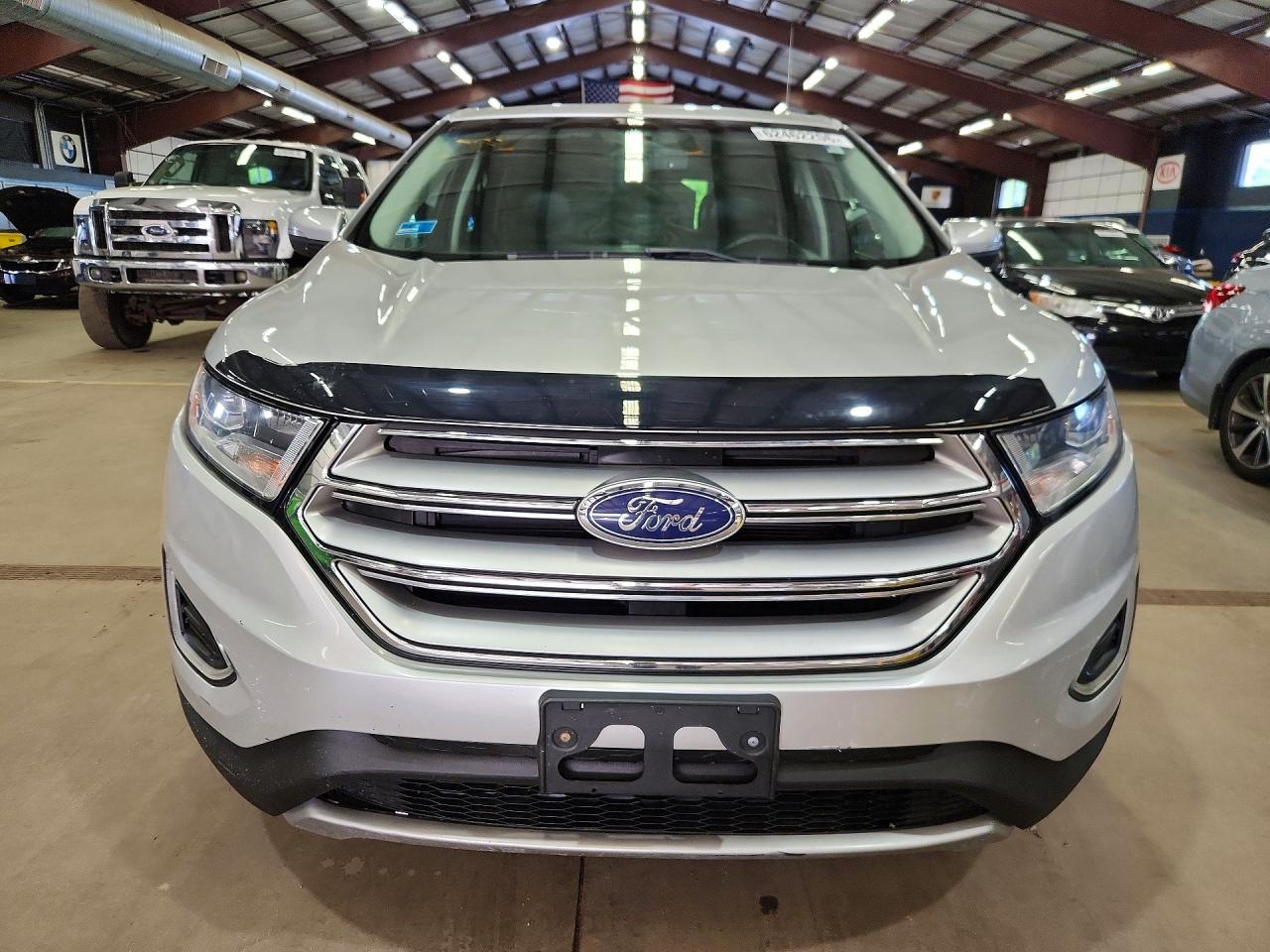 2015 Ford Edge Titanium Silver vin: 2FMTK4K98FBB42996