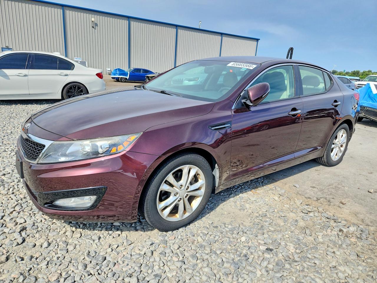 2013 Kia Optima Ex Burgundy vin: 5XXGN4A79DG137459