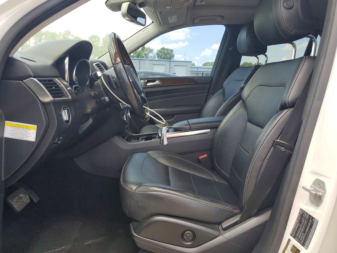 2014 Mercedes-benz Ml 350 White vin: 4JGDA5JB5EA288624
