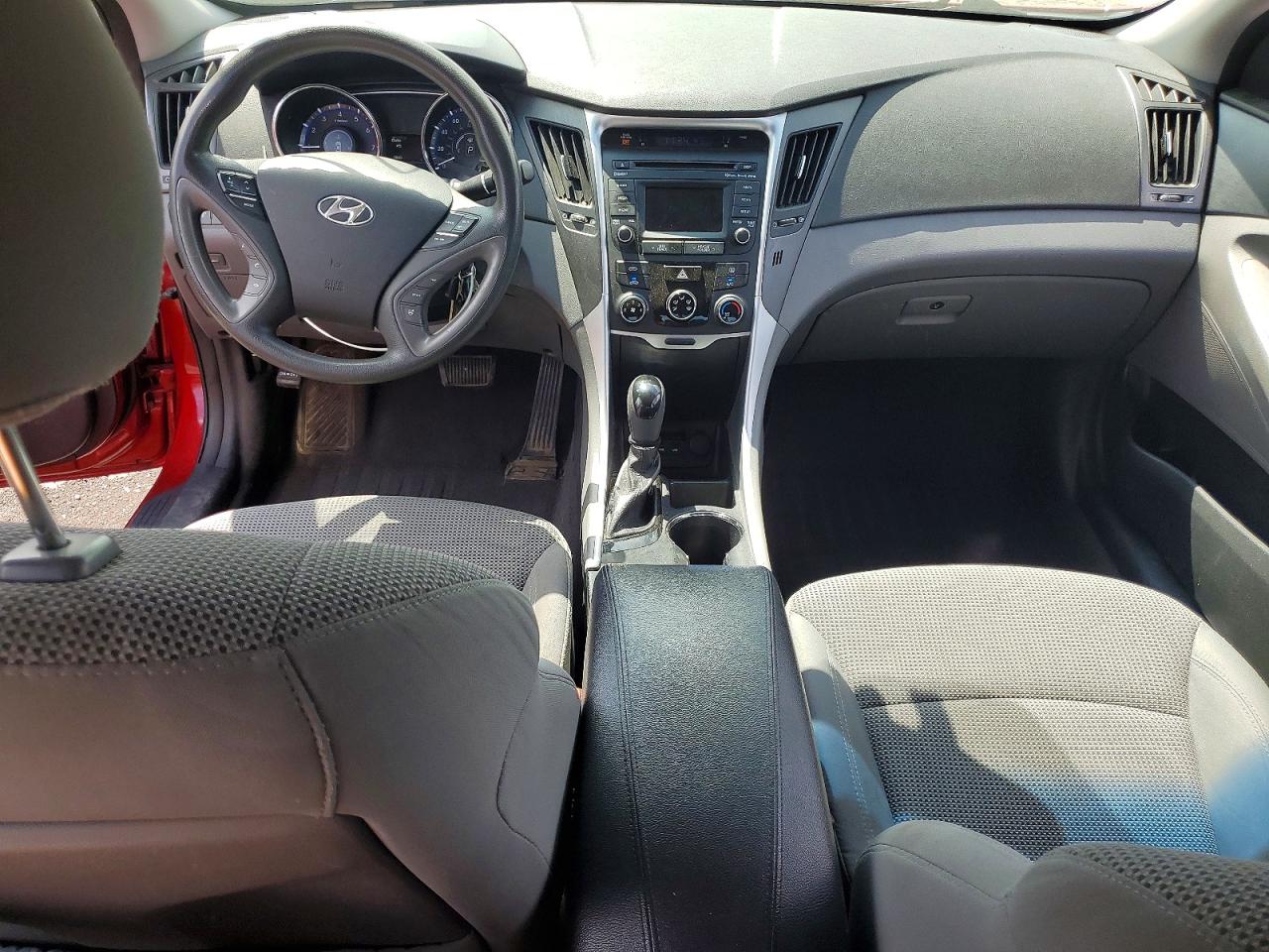 2014 Hyundai Sonata Gls Red vin: 5NPEB4ACXEH888203