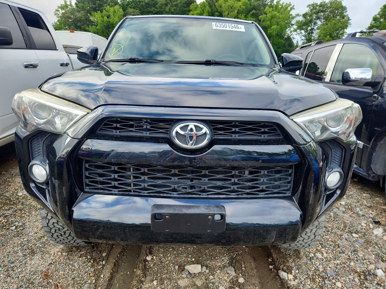 2015 Toyota 4runner Sr5 Black vin: JTEBU5JRXF5227954