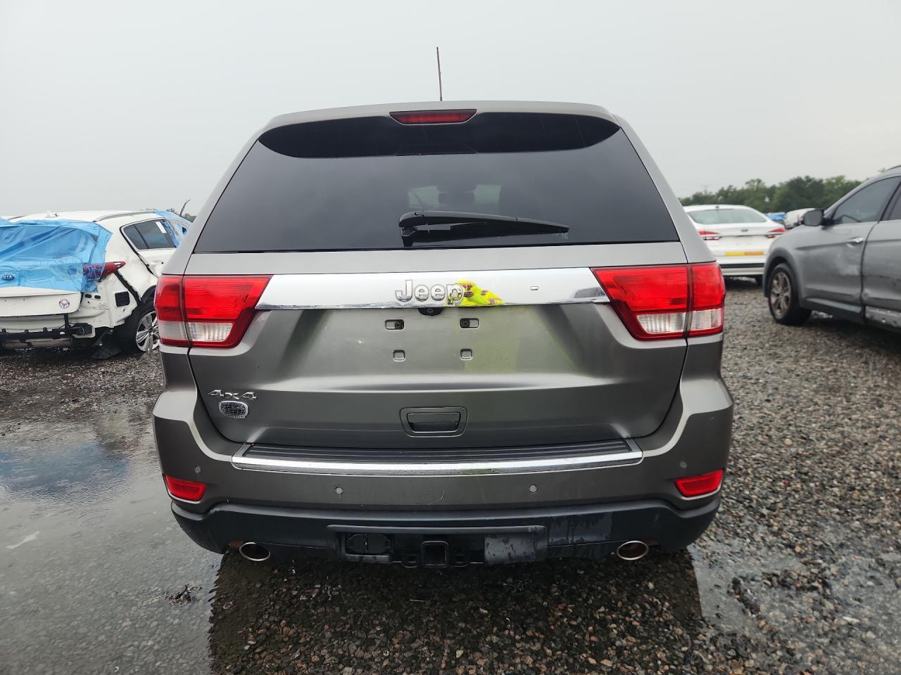 2012 Jeep Grand Cherokee Overland Серый vin: 1C4RJFCT5CC148810