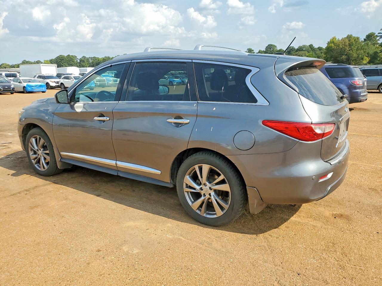 2015 Infiniti Qx60 Base Gray vin: 5N1AL0MM8FC525612