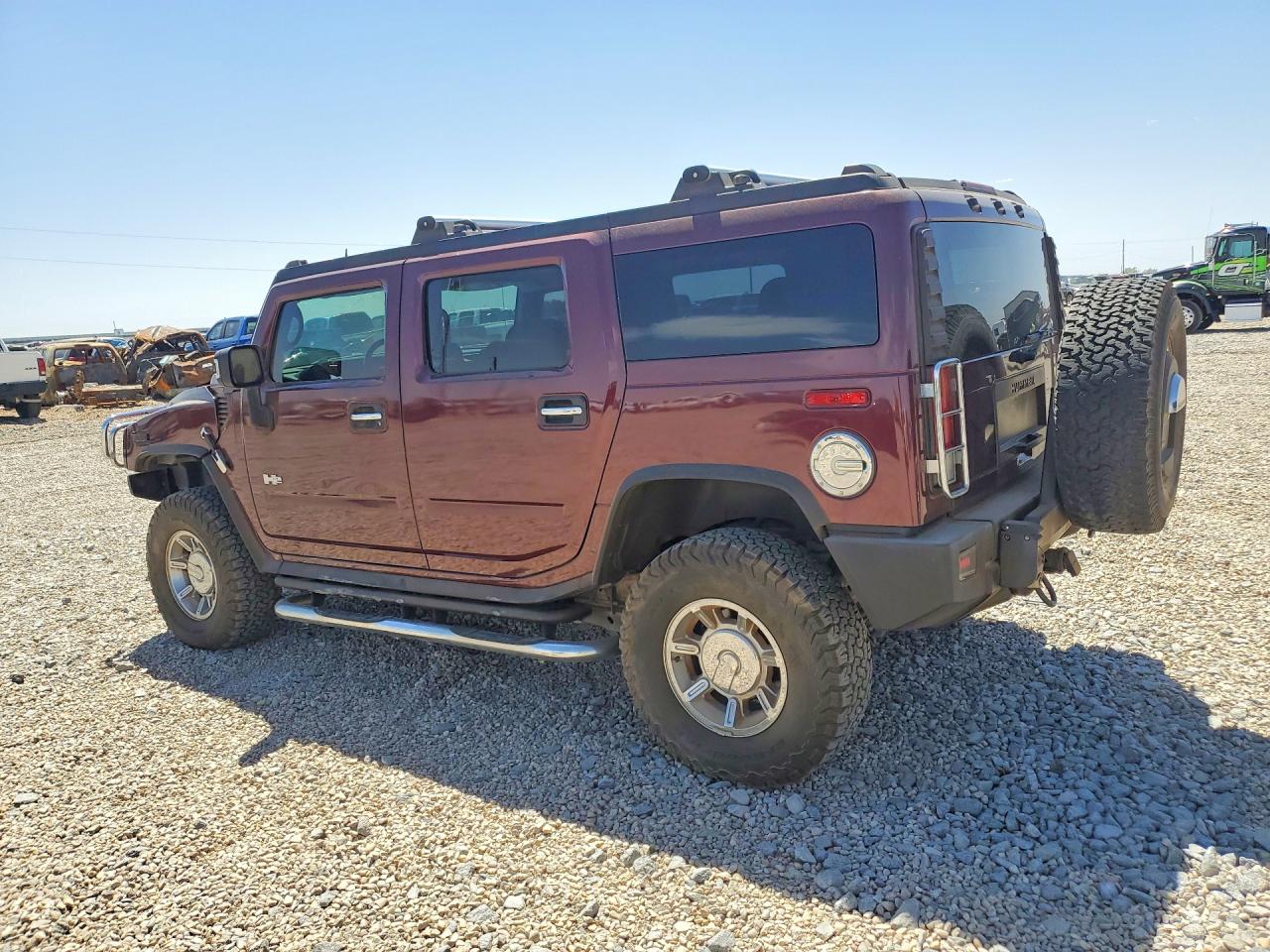 2006 Hummer H2 Темно-бордовый vin: 5GRGN23U86H111558