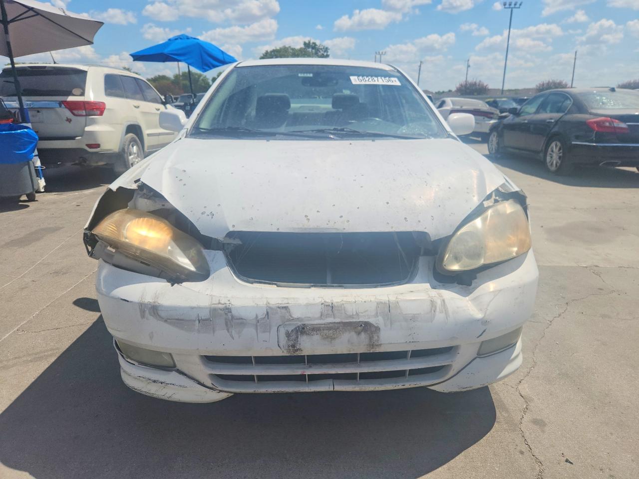2004 Toyota Corolla S White vin: 1NXBR32E84Z239217