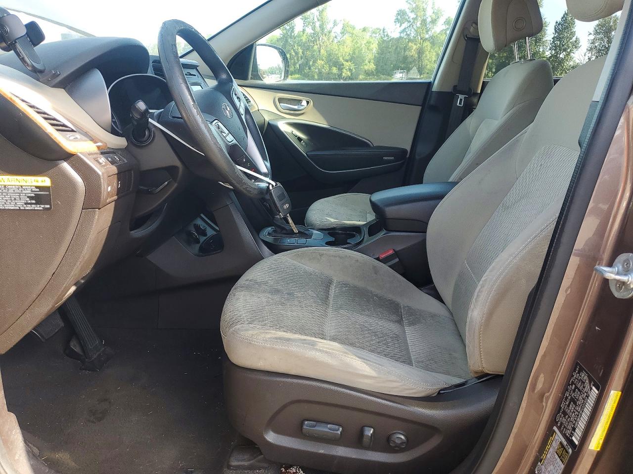 2015 Hyundai Santa Fe Gls Brown vin: KM8SMDHF8FU101958