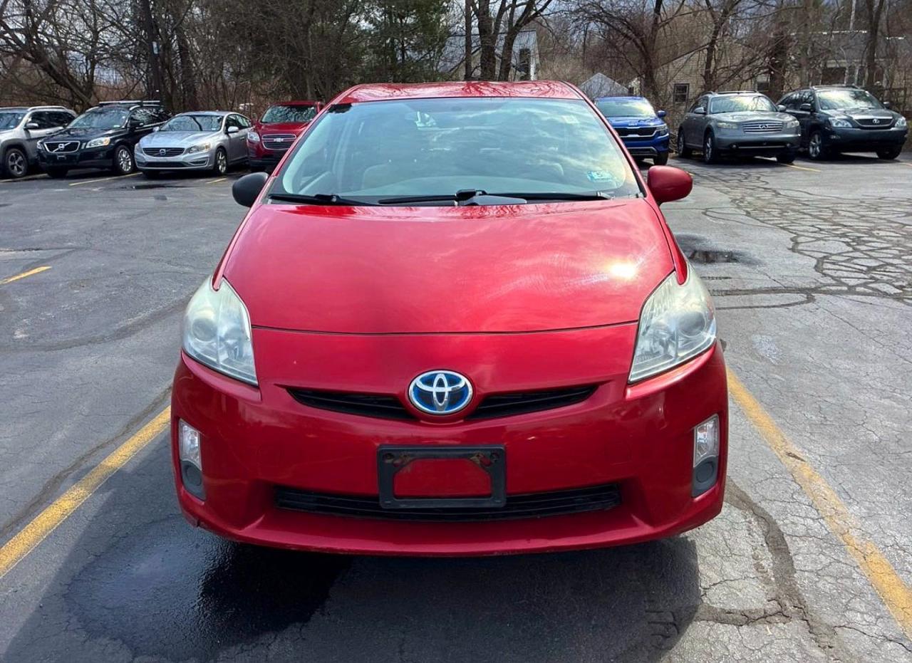 2011 Toyota Prius Two Red vin: JTDKN3DU9B1428574