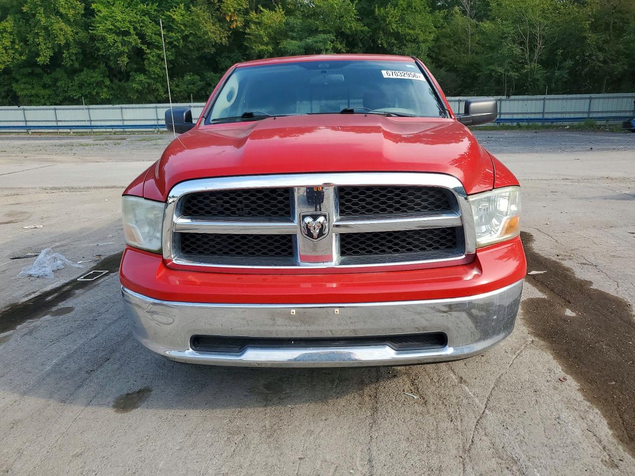 2012 Dodge Ram 1500 Slt Red vin: 1C6RD7GP7CS130610