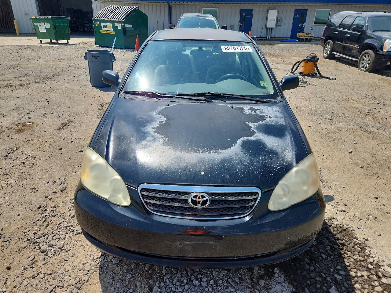 2005 Toyota Corolla Ce Black vin: 1NXBR32EX5Z406467