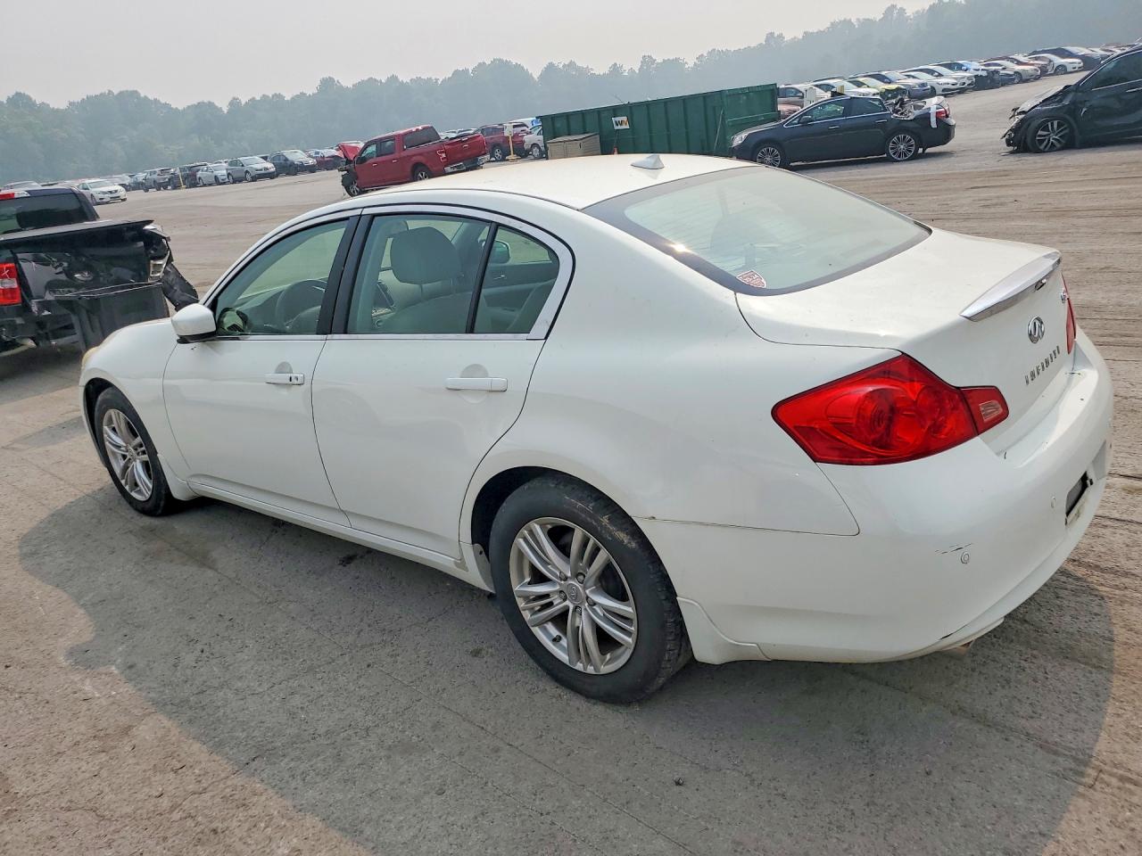 2011 Infiniti G37 Sedan X White vin: JN1CV6ARXBM351320