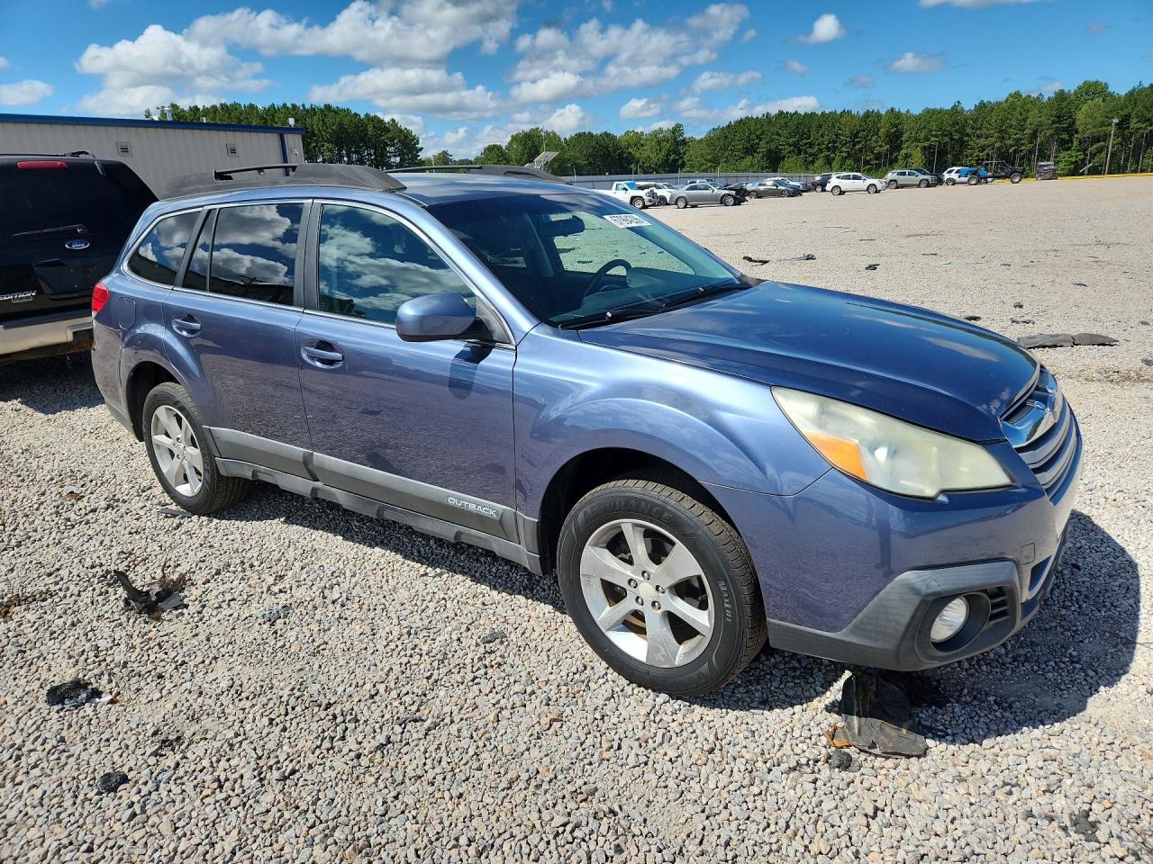 2014 Subaru Outback 2.5i Premium Blue vin: 4S4BRBCC2E3277959