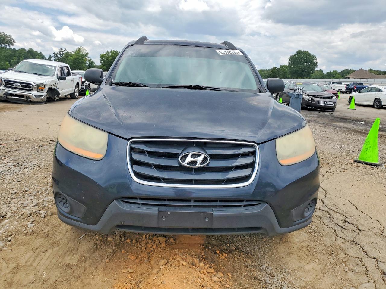 2011 Hyundai Santa Fe Gls Blue vin: 5XYZG3AB2BG067314