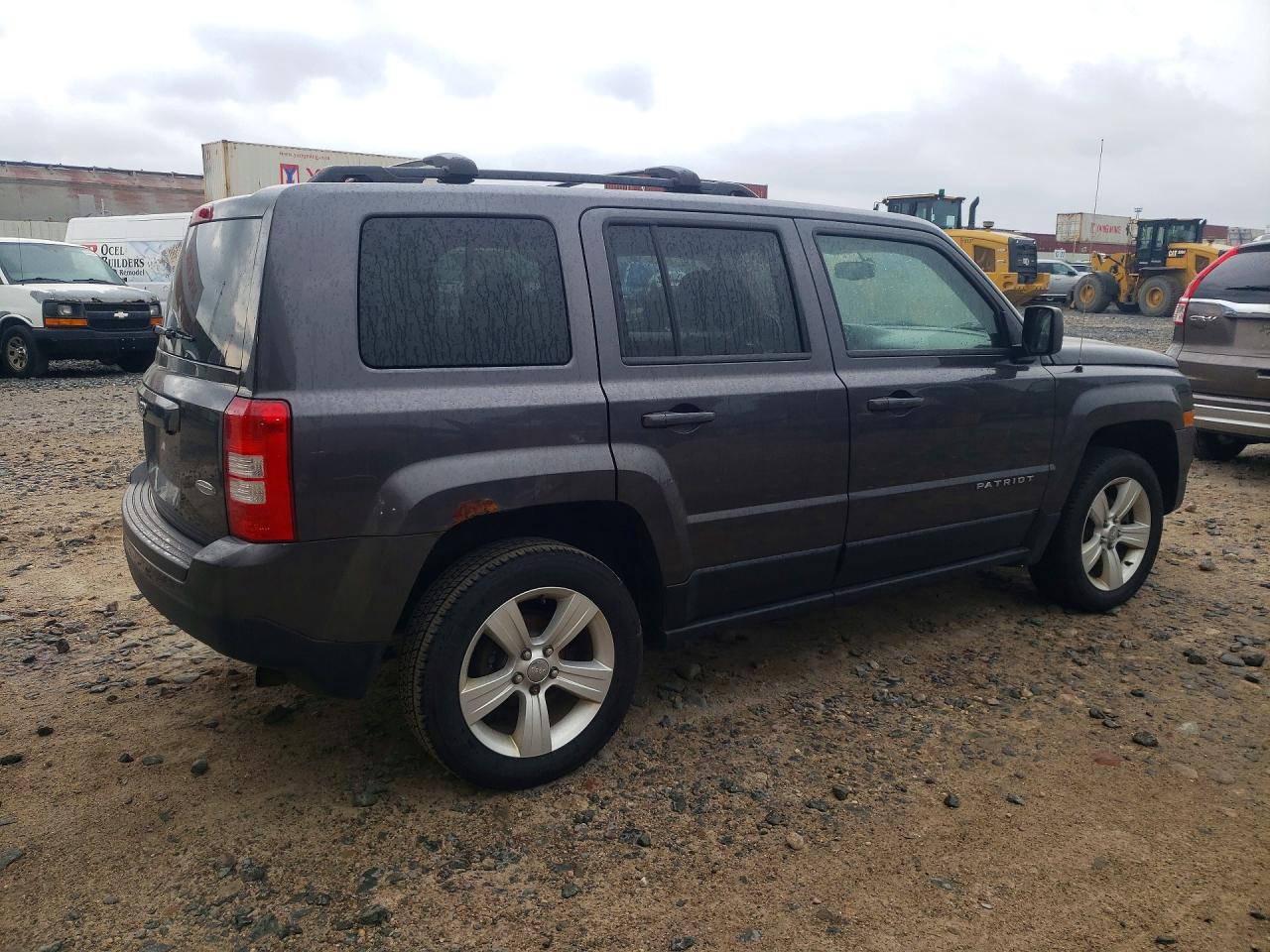 2014 Jeep Patriot Latitude Gray vin: 1C4NJRFB8ED908454