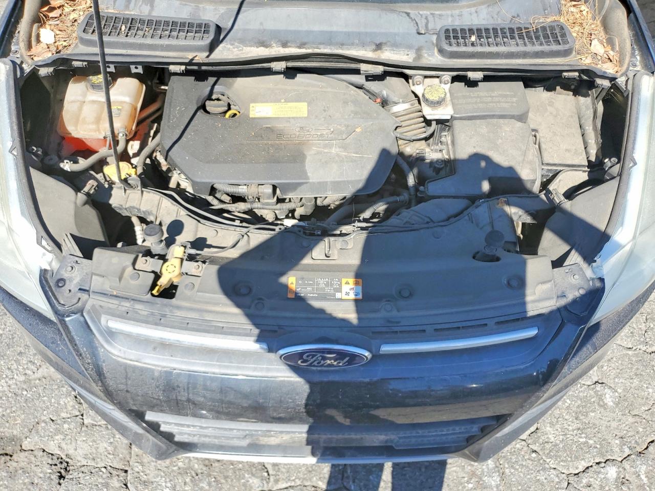 2013 Ford Escape Se Black vin: 1FMCU9GX9DUD76375