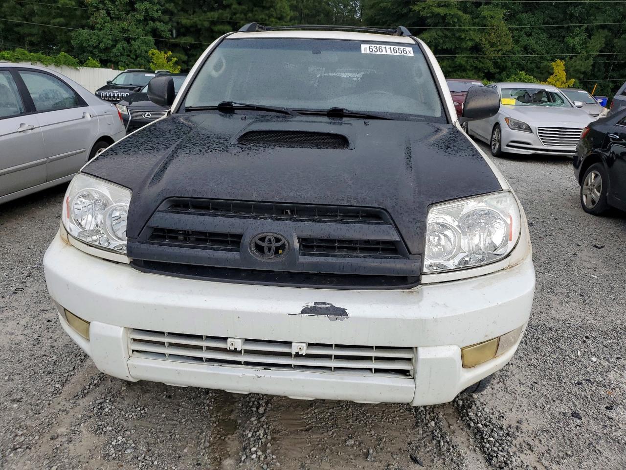 2005 Toyota 4runner Sr5 White vin: JTEBU14R758051821