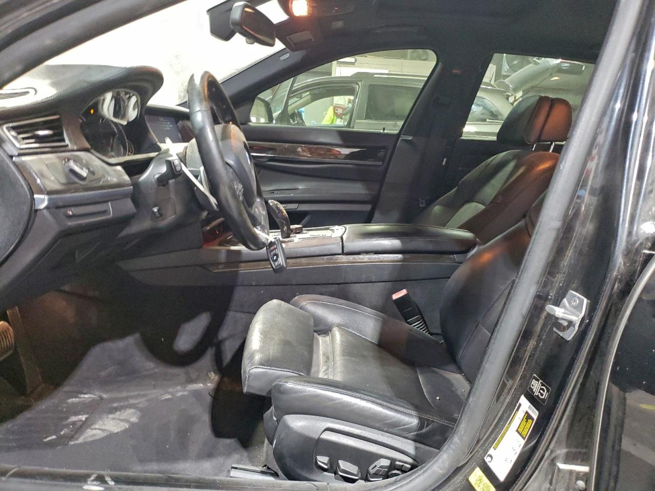 2014 Bmw 750 Li Charcoal vin: WBAYE8C56ED135698