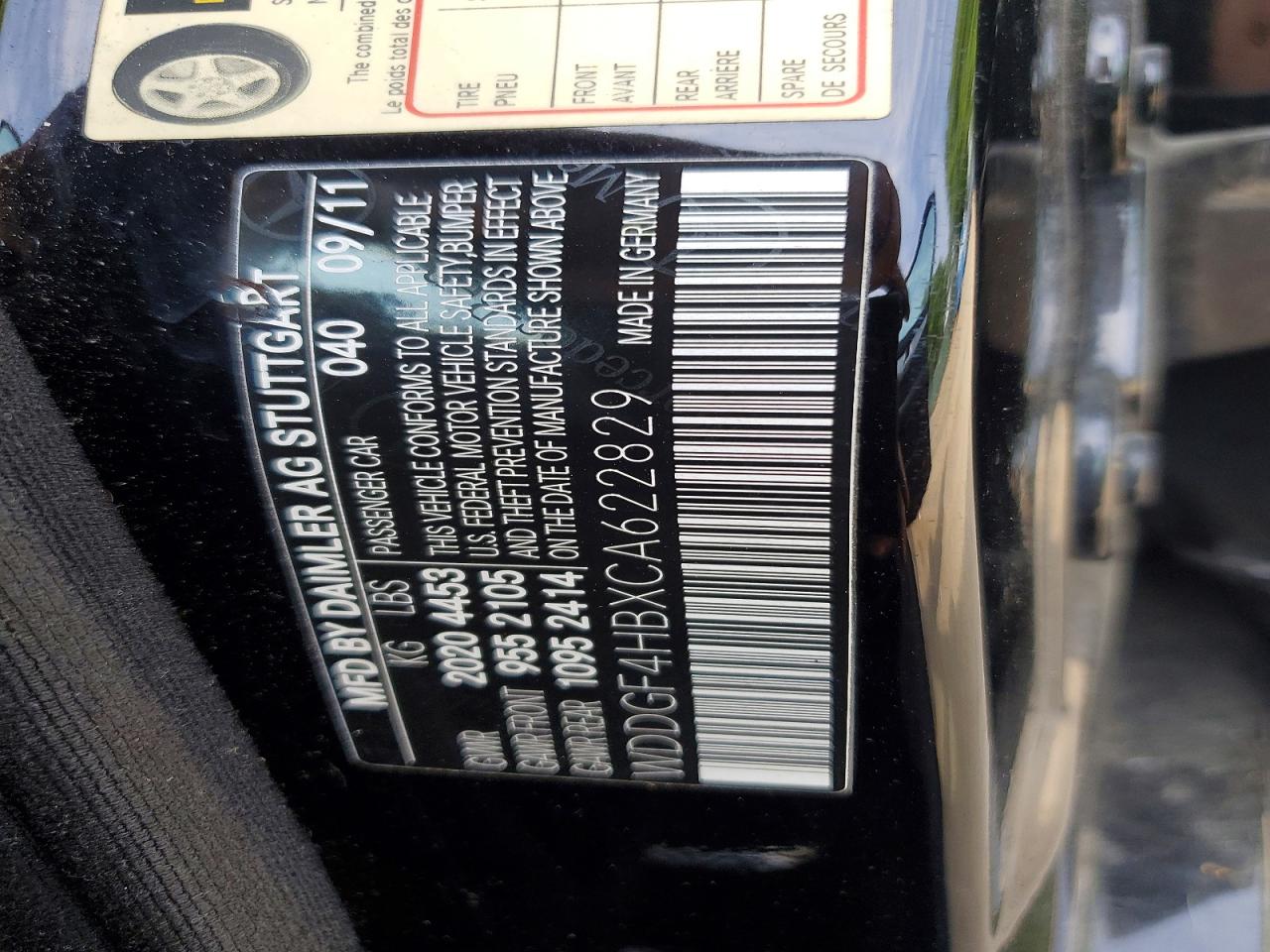 2012 Mercedes-benz C 250 Black vin: WDDGF4HBXCA622829