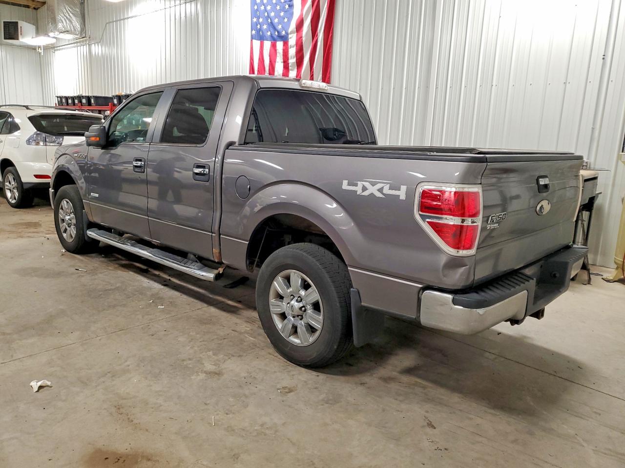 2011 Ford F150 Supercrew Gray vin: 1FTFW1ET6BFC51137