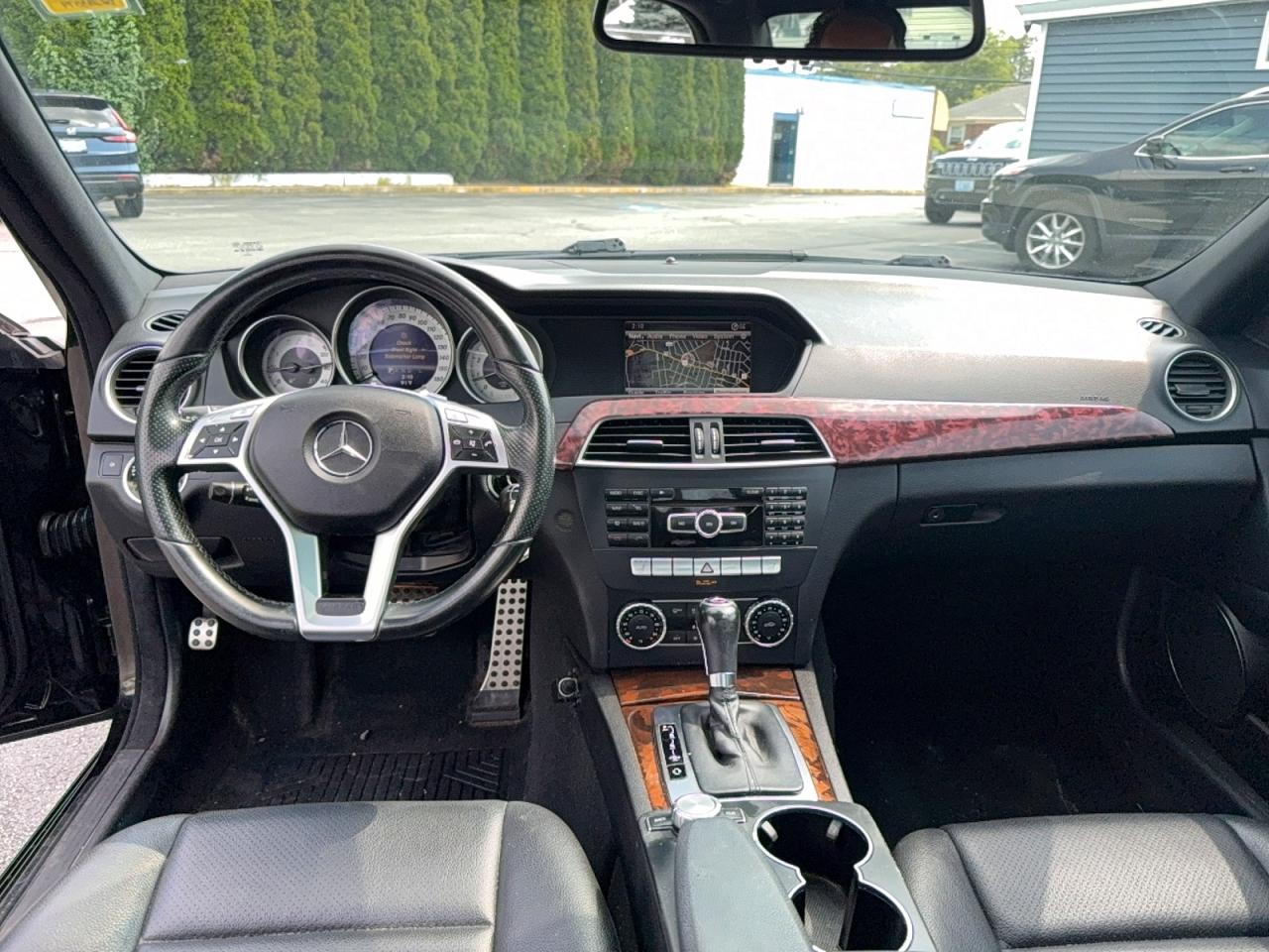 2013 Mercedes-benz C 300 4matic Black vin: WDDGF8AB9DR283579