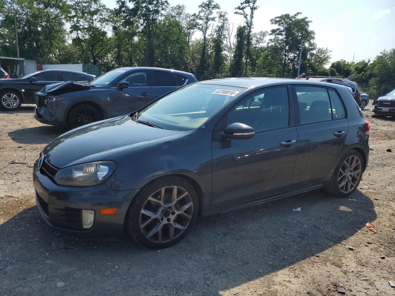 2014 Volkswagen Gti Charcoal vin: WVWHD7AJXEW004133