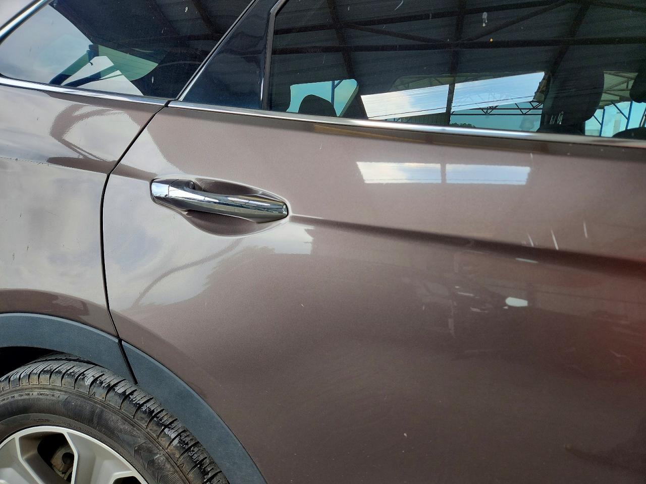 2013 Hyundai Santa Fe Gls Brown vin: KM8SN4HF7DU002879