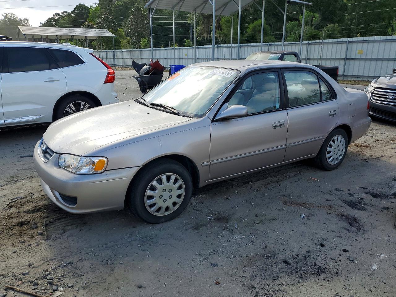 2001 Toyota Corolla Le Gold vin: 1NXBR12E41Z470115