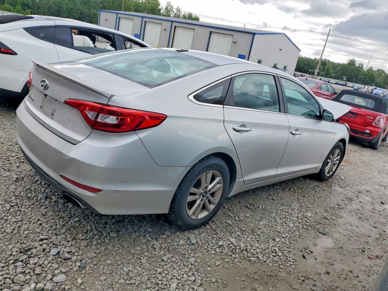 2015 Hyundai Sonata Se Серебряный vin: 5NPE24AF1FH074727