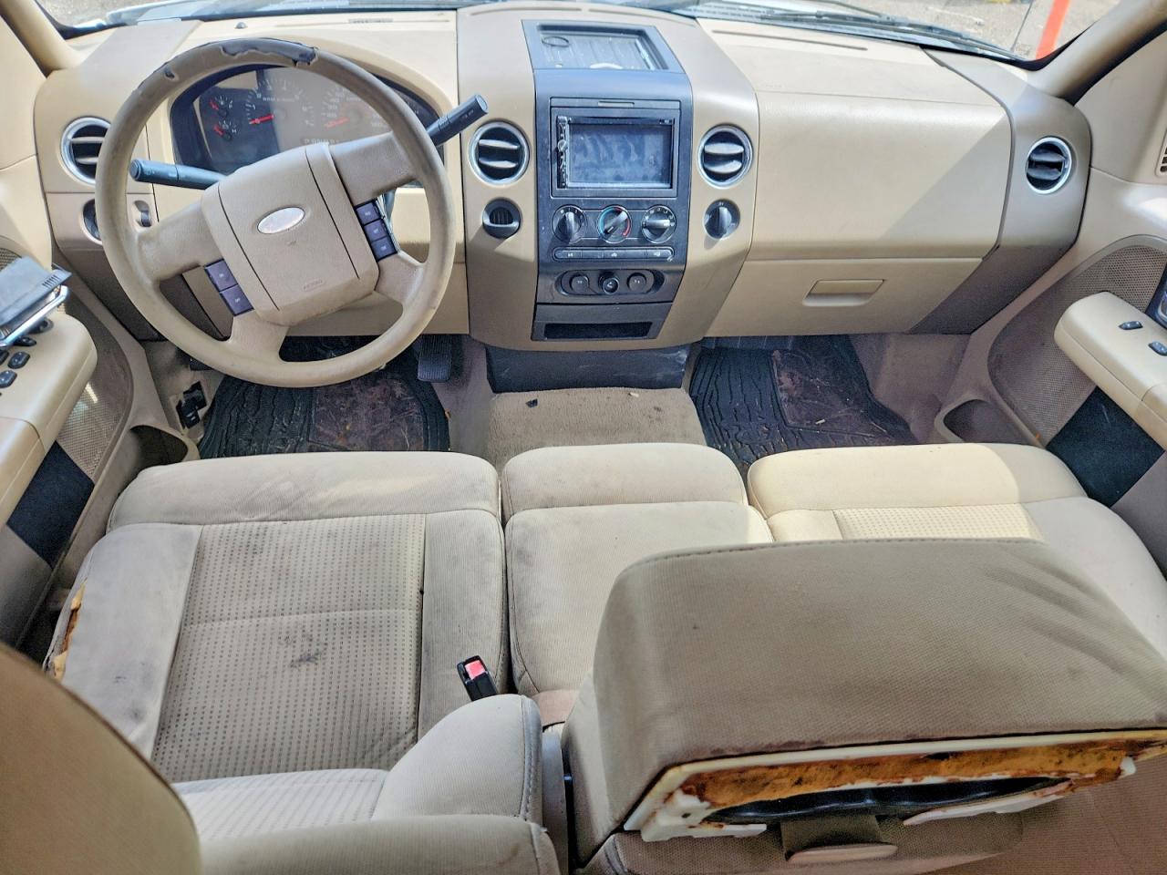 2008 Ford F150 Supercrew White vin: 1FTRW12W28FA93514