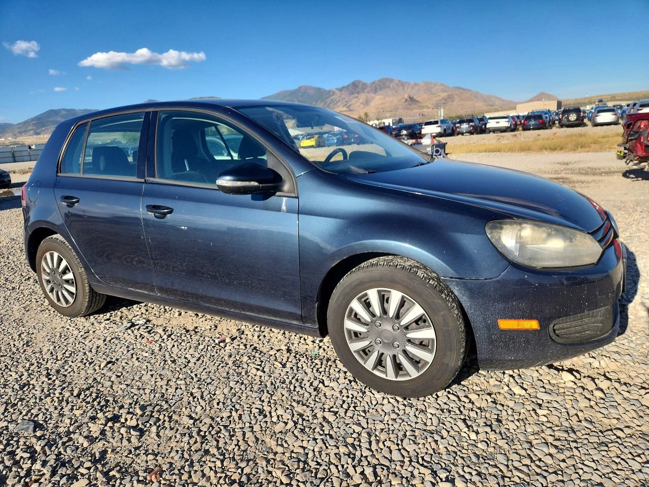 2012 Volkswagen Golf Gray vin: WVWDB7AJ2CW281036