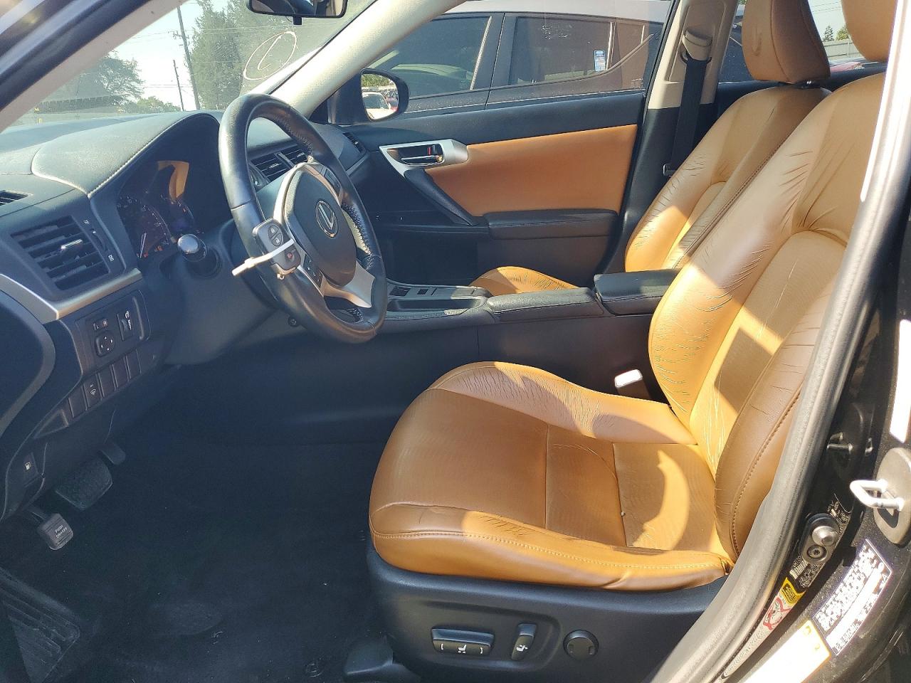 2013 Lexus Ct 200 Black vin: JTHKD5BH4D2163837