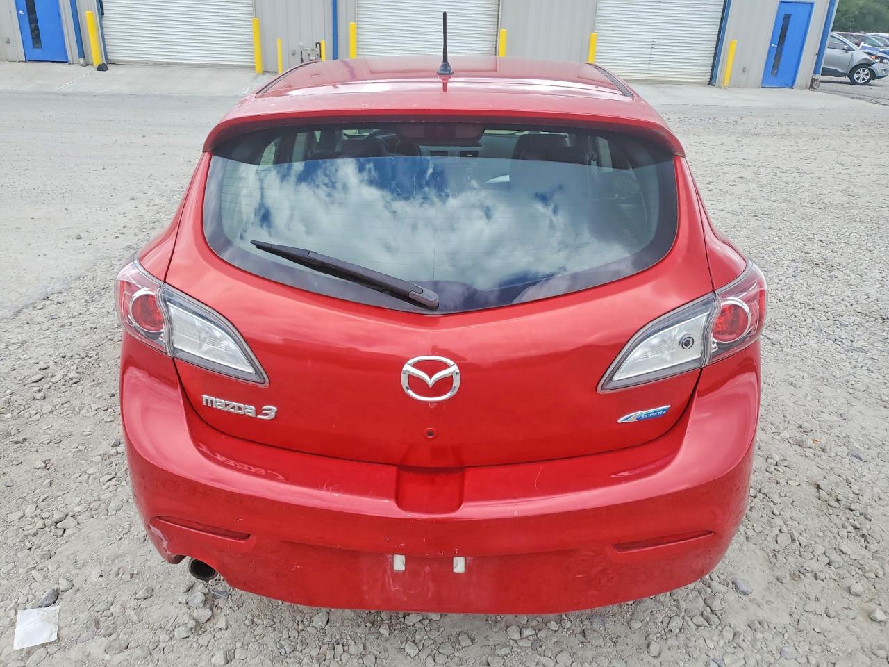 2013 Mazda 3 I Red vin: JM1BL1MP0D1823119