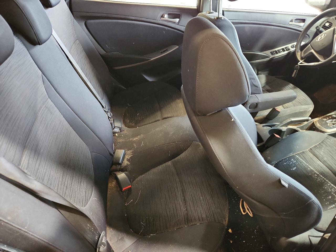 2015 Hyundai Accent Gs Gray vin: KMHCT5AE9FU220861