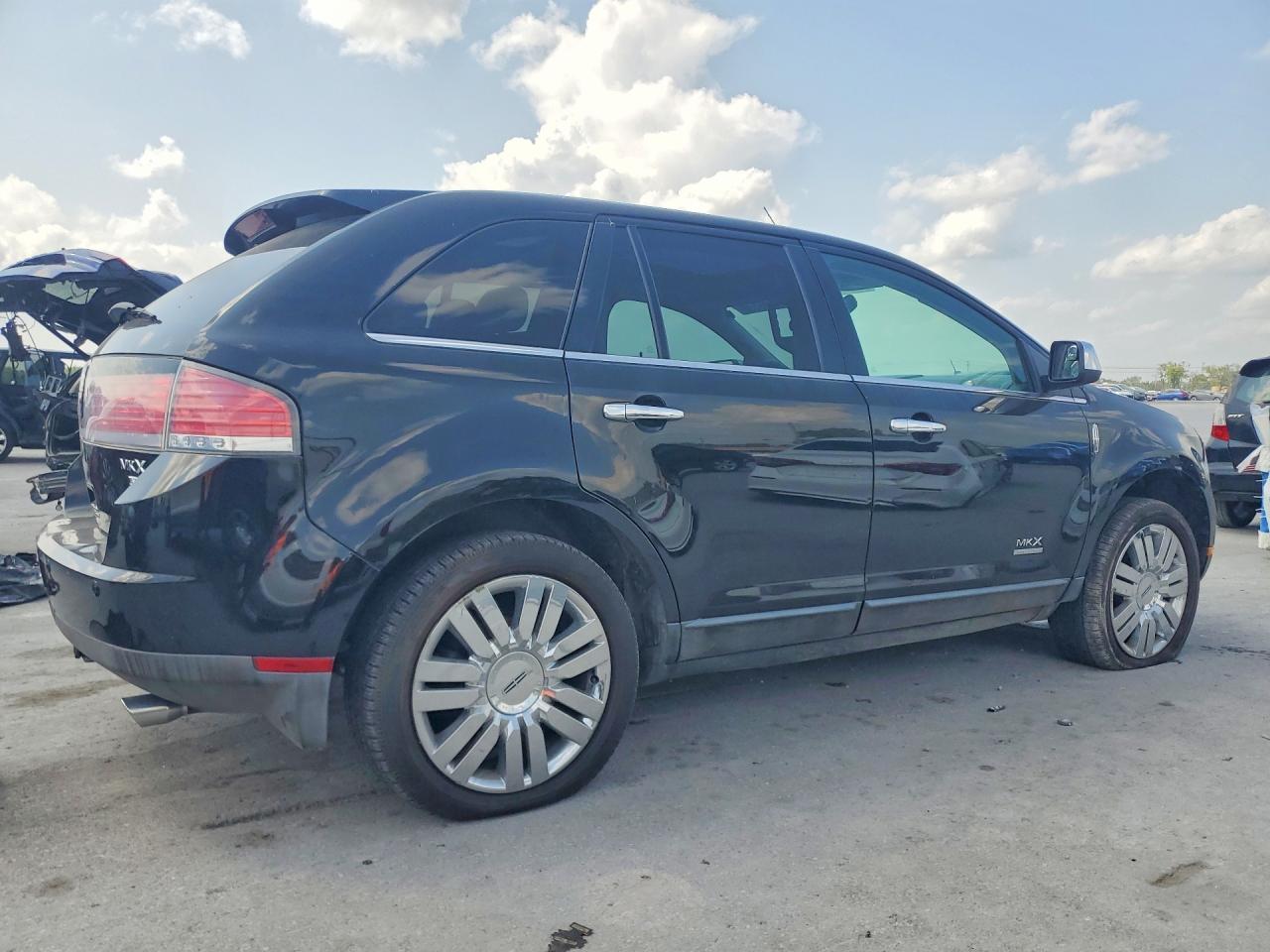 2008 Lincoln Mkx Черный vin: 2LMDU88C58BJ02925